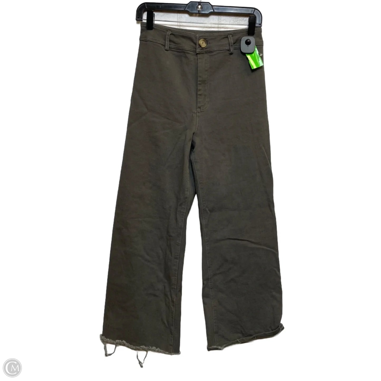 Jeans Wide Leg By Vanilla Bay In Green, Size: L