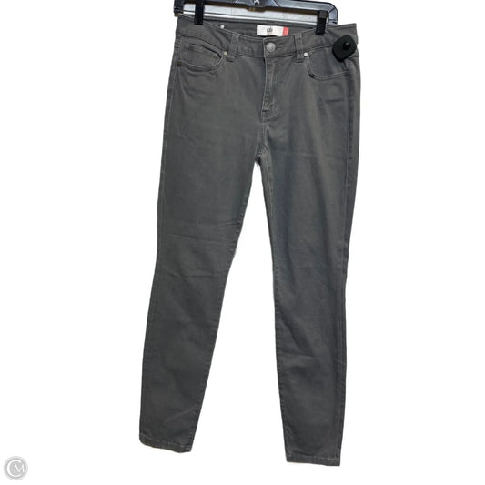Jeans Skinny By Cabi In Grey, Size: 8