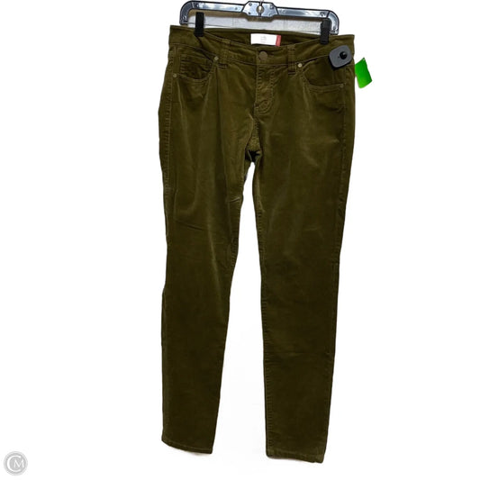 Jeans Skinny By Cabi In Green, Size: 8