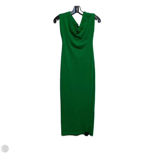 Dress Casual Maxi By Zara In Green, Size: S
