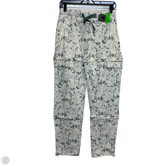 Athletic Pants By Athleta In Green & White, Size: S