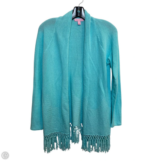 Cardigan Designer By Lilly Pulitzer In Blue, Size: S