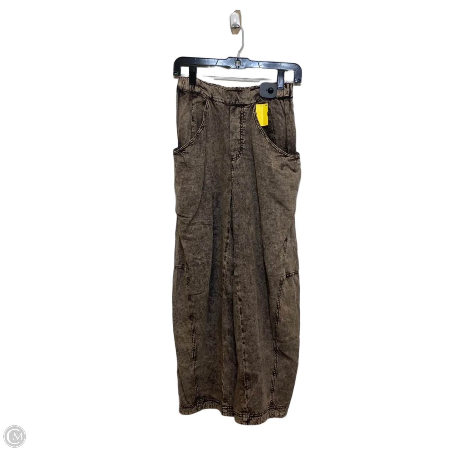 Pants Wide Leg By Free People In Camouflage Print, Size: Xs