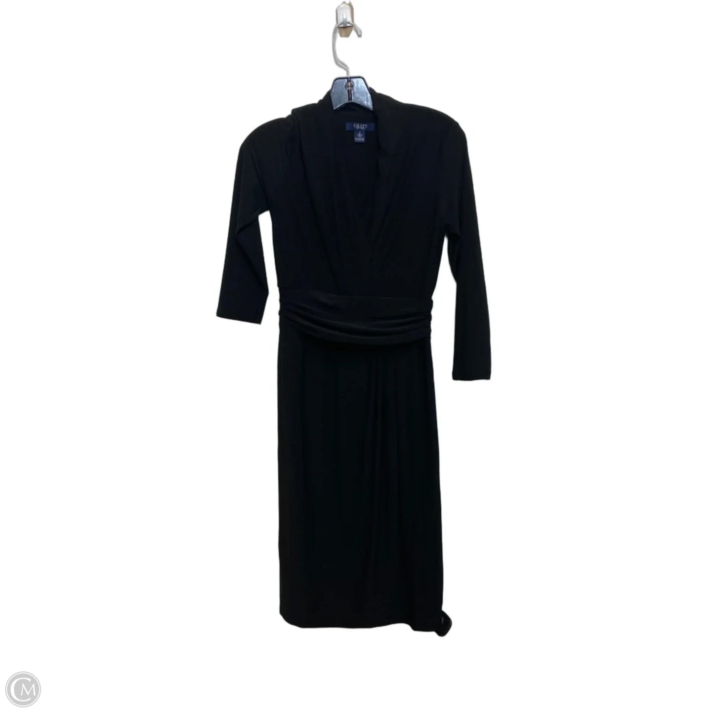 Dress Casual Short By Chaps In Black, Size: S