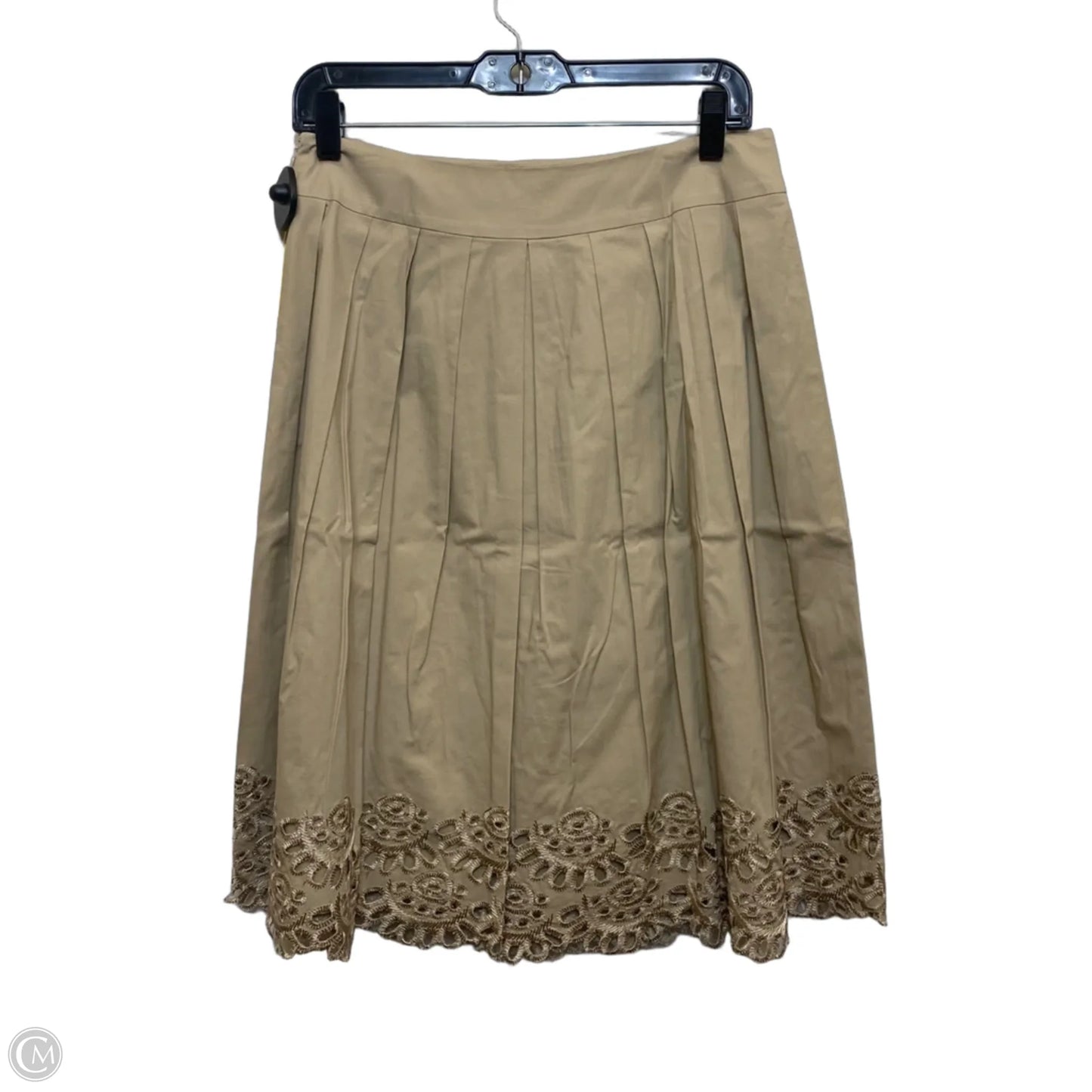 Skirt Midi By Antonio Melani In Tan, Size: 4