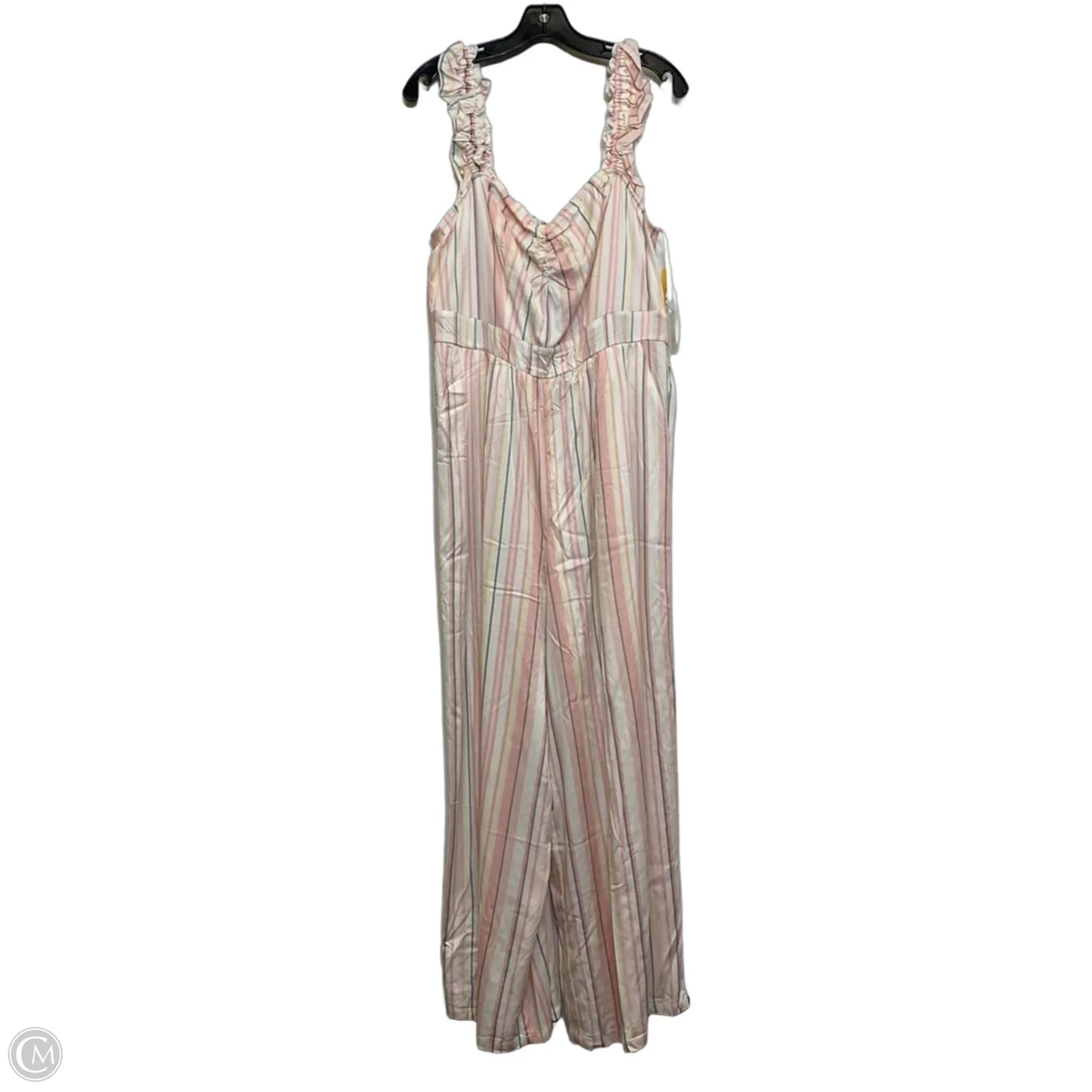 Jumpsuit By Torrid In Pink, Size: L