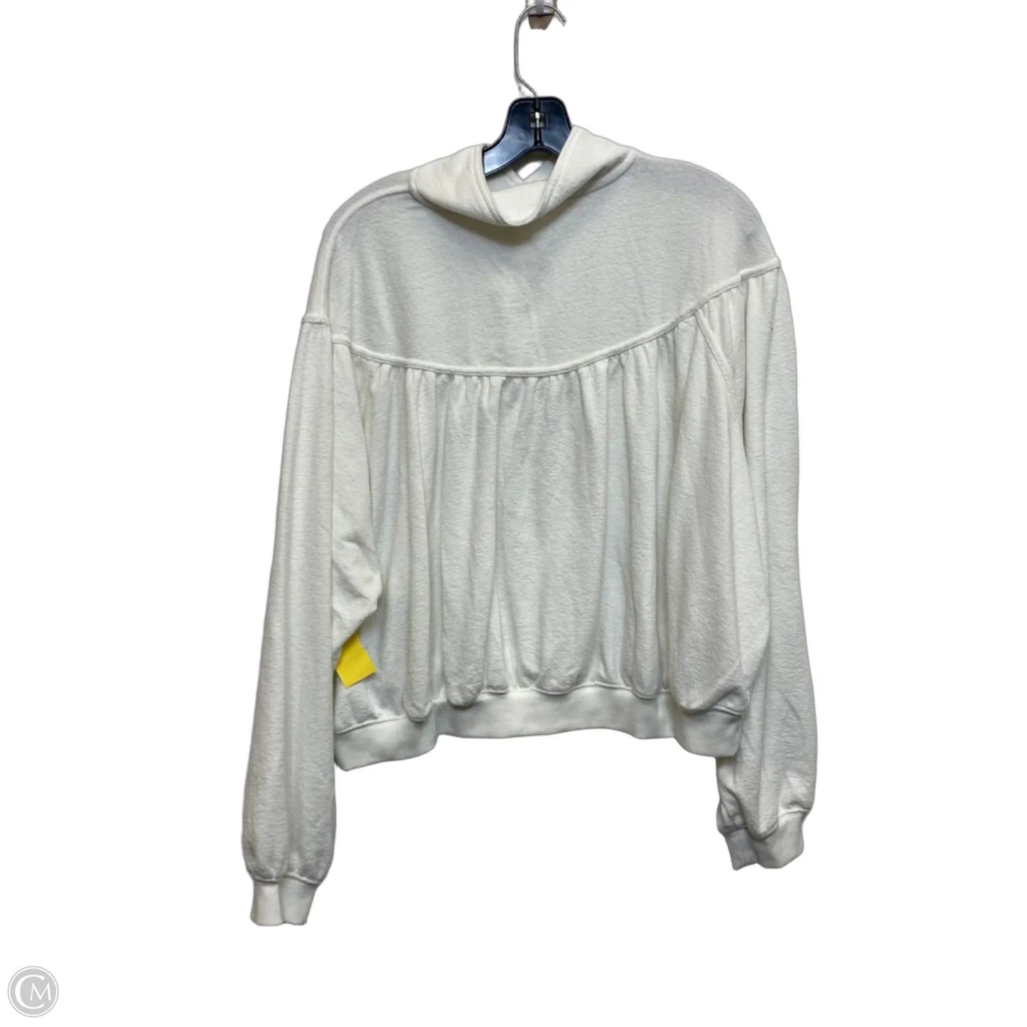 Top Long Sleeve By Aerie In Cream, Size: M
