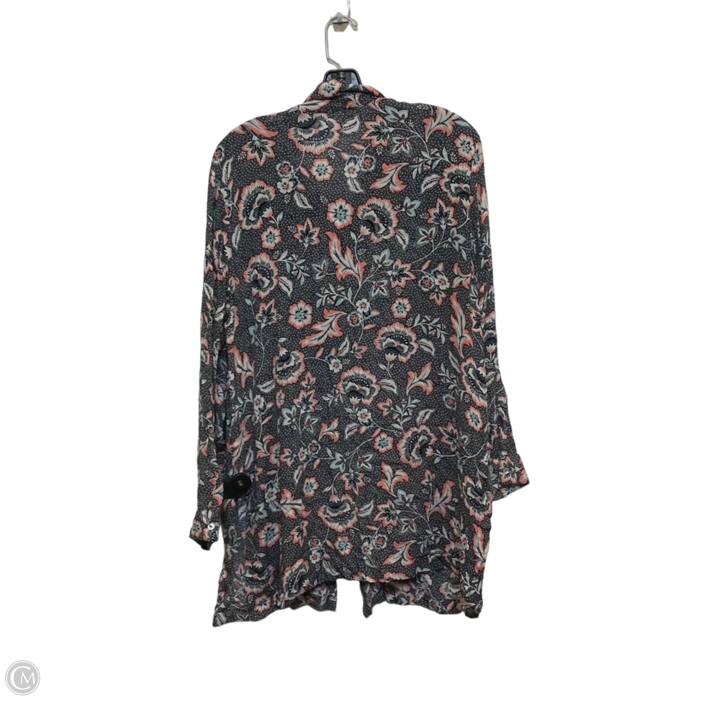 Top Long Sleeve By J. Jill In Black, Size: L