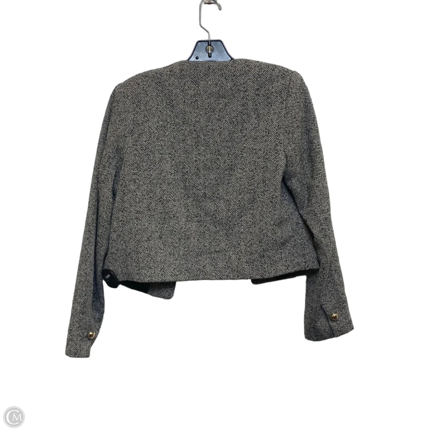 Blazer By H&m In Grey, Size: Xs