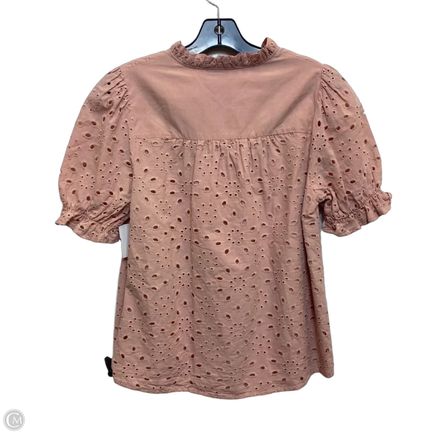 Top Short Sleeve By Wonderly In Pink, Size: S