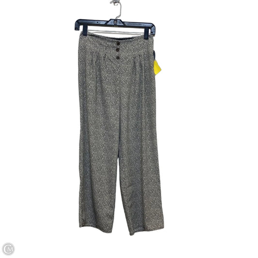 Pants Wide Leg By Sienna Sky In Black & Cream, Size: S