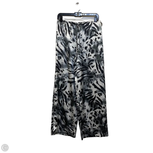 Pants Wide Leg By Clothes Mentor In Black & Grey, Size: S