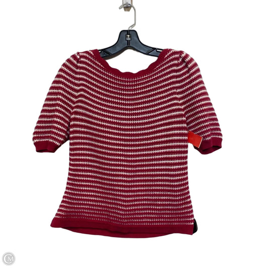 Sweater Short Sleeve By Ann Taylor In Pink, Size: M