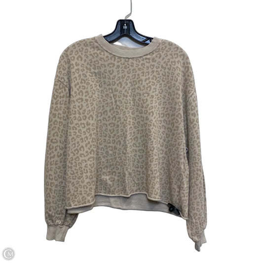 Sweatshirt Crewneck By Gap In Cream, Size: S