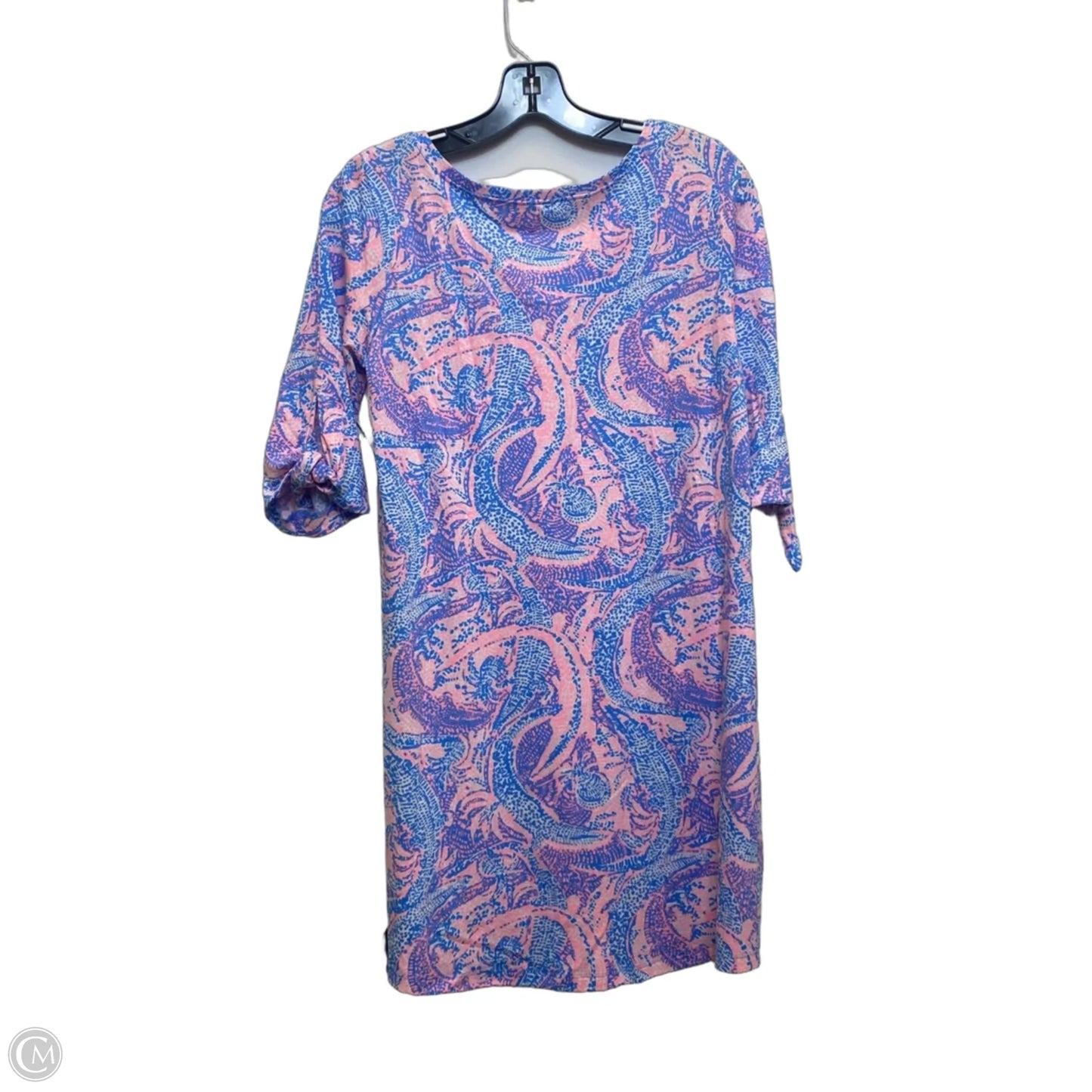 Dress Designer By Lilly Pulitzer In Blue & Pink, Size: S