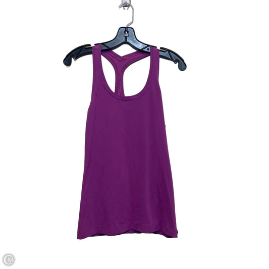 Tank Top Designer By Lululemon In Purple, Size: L