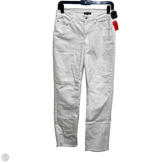 Jeans Skinny By Eileen Fisher In White, Size: Xs