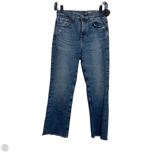 Jeans Designer By Ag Jeans In Blue Denim, Size: 0