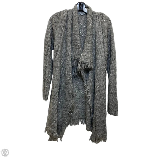 Sweater Cardigan By Dtlm Repeat In Grey, Size: S