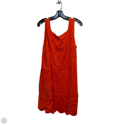 Dress Designer By Kate Spade In Orange, Size: Xl