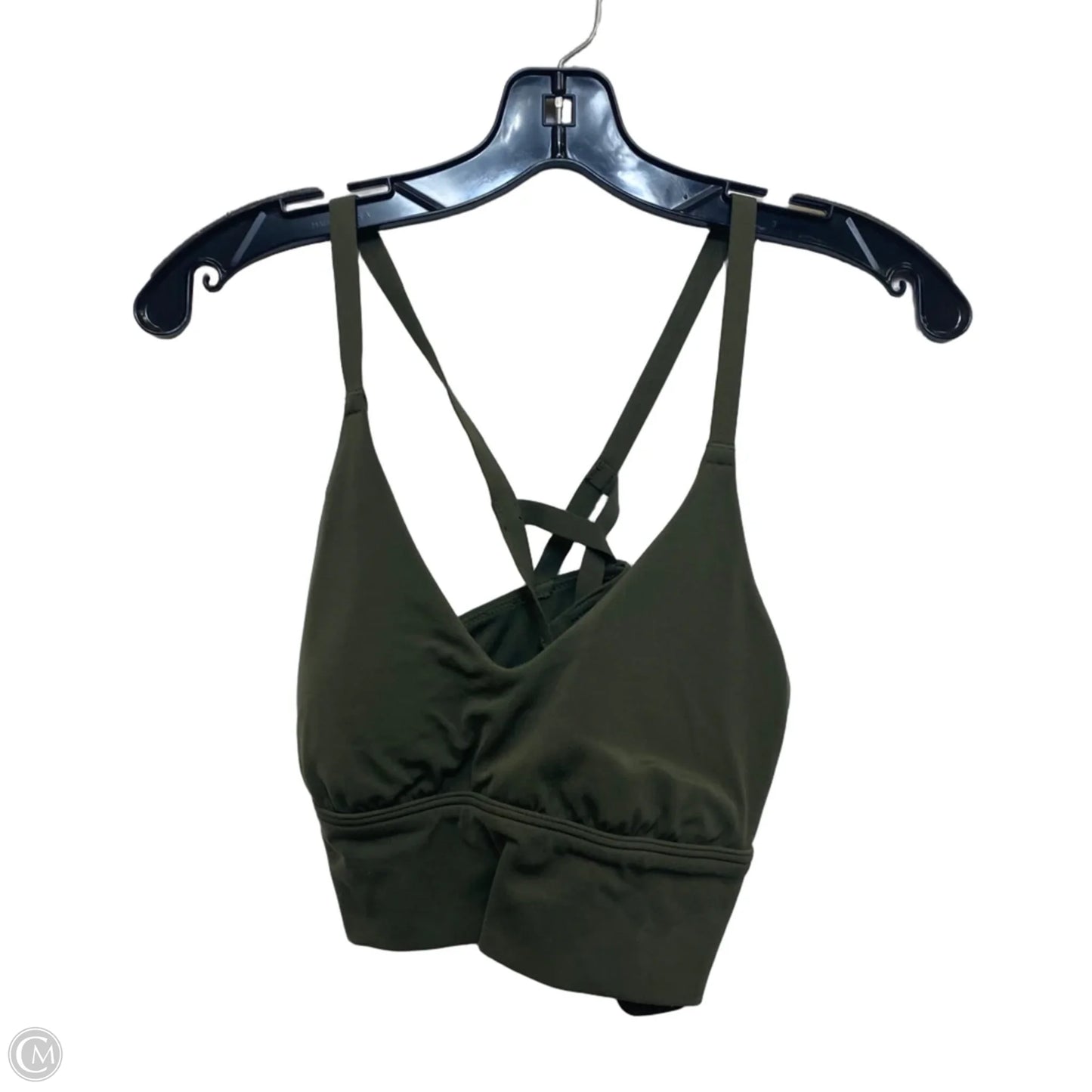 Athletic Bra By Offline In Green, Size: M