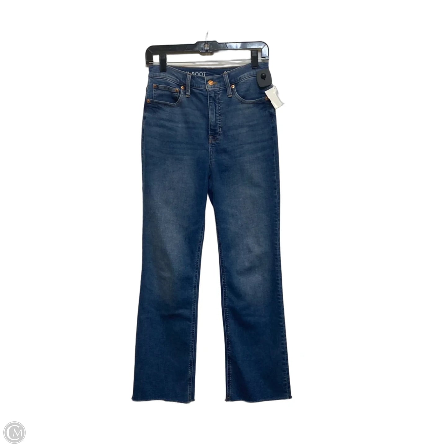 Jeans Boot Cut By J. Crew In Blue Denim, Size: 4