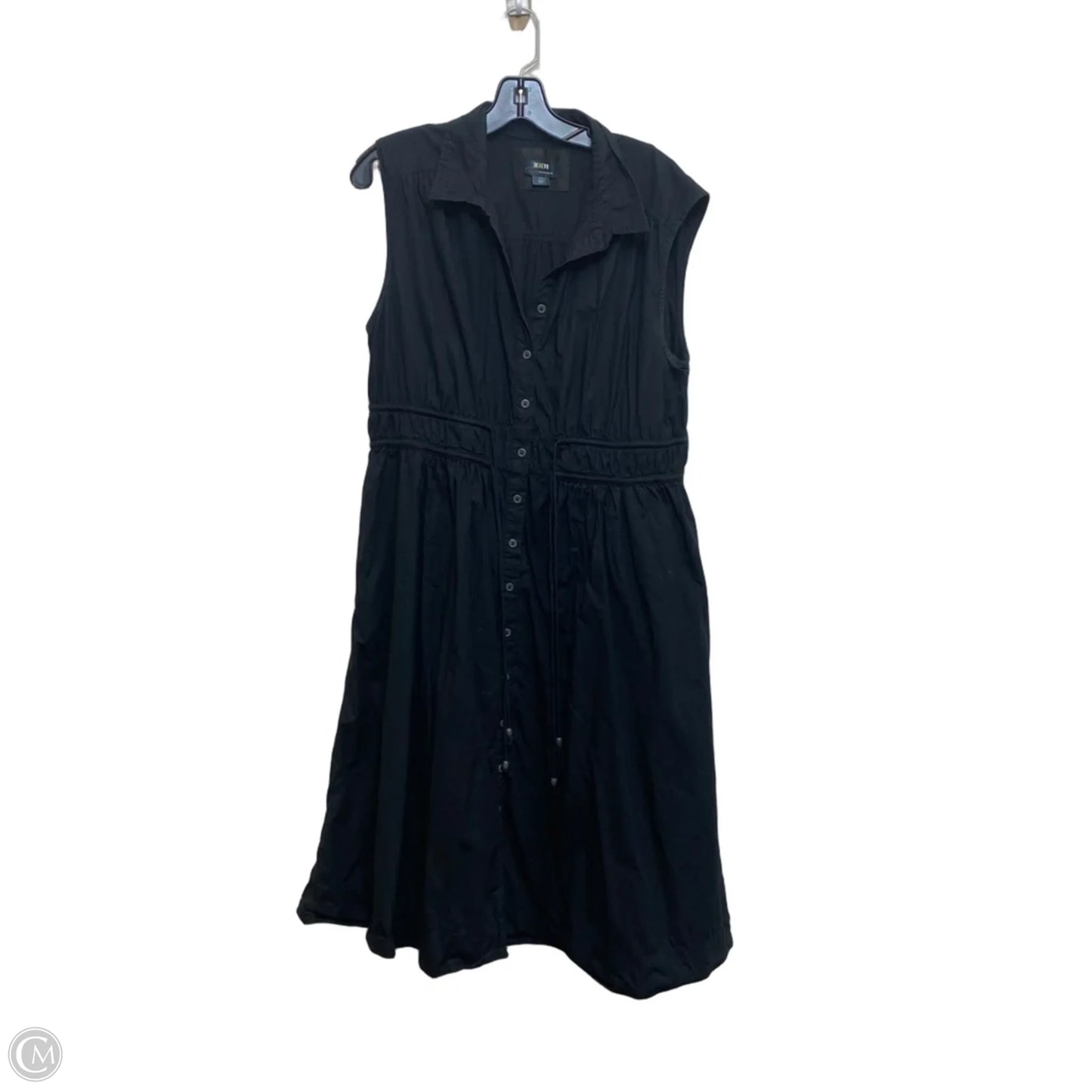 Dress Casual Midi By Maeve In Black, Size: Xlp