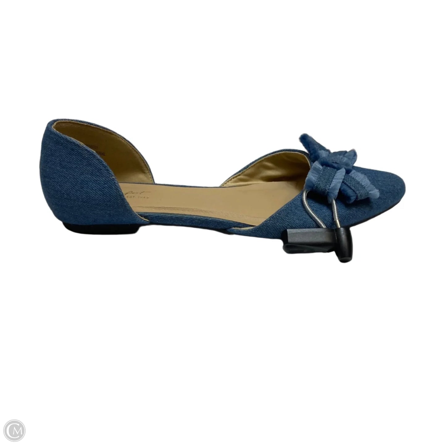 Shoes Flats By Cato In Blue, Size: 8
