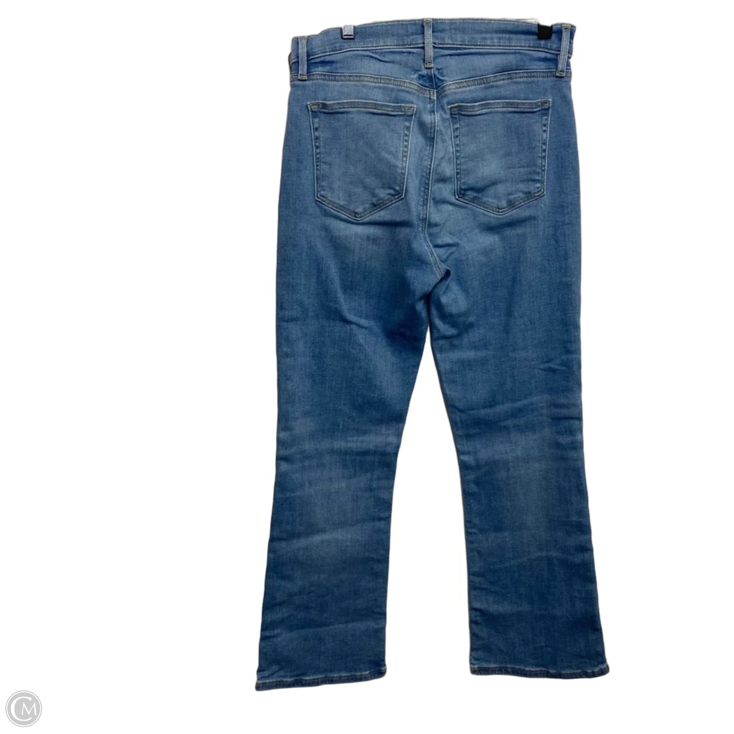 Jeans Straight By Loft In Blue Denim, Size: 4