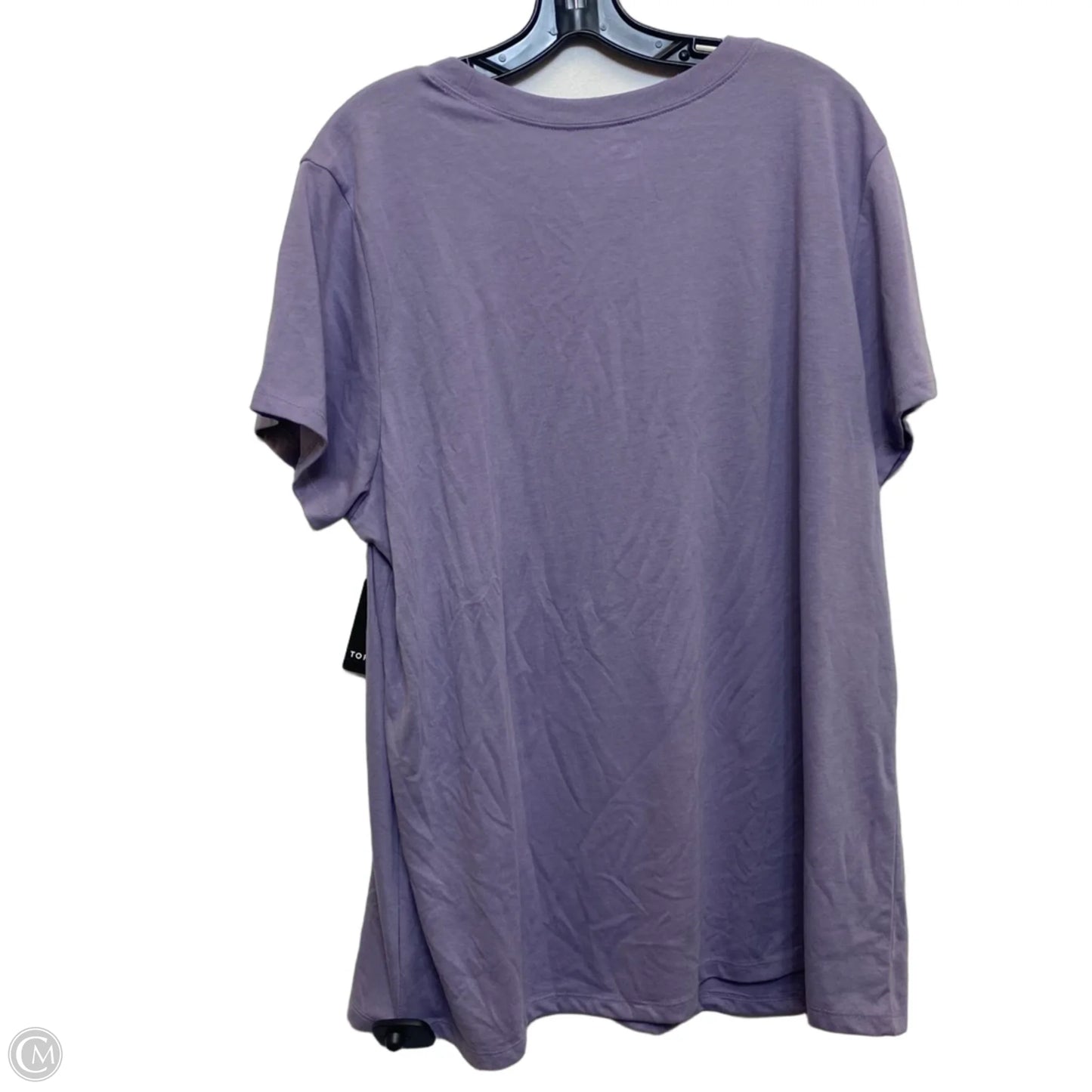 Top Short Sleeve Basic By Torrid In Purple, Size: 2x