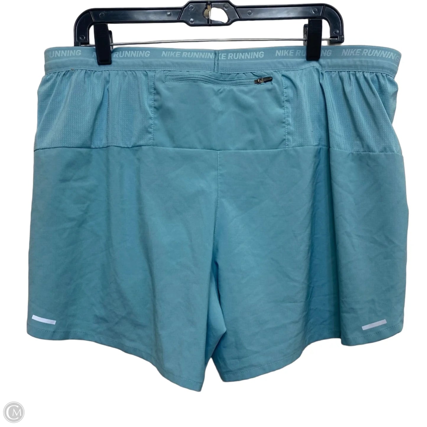 Athletic Shorts By Nike In Blue, Size: Xxl