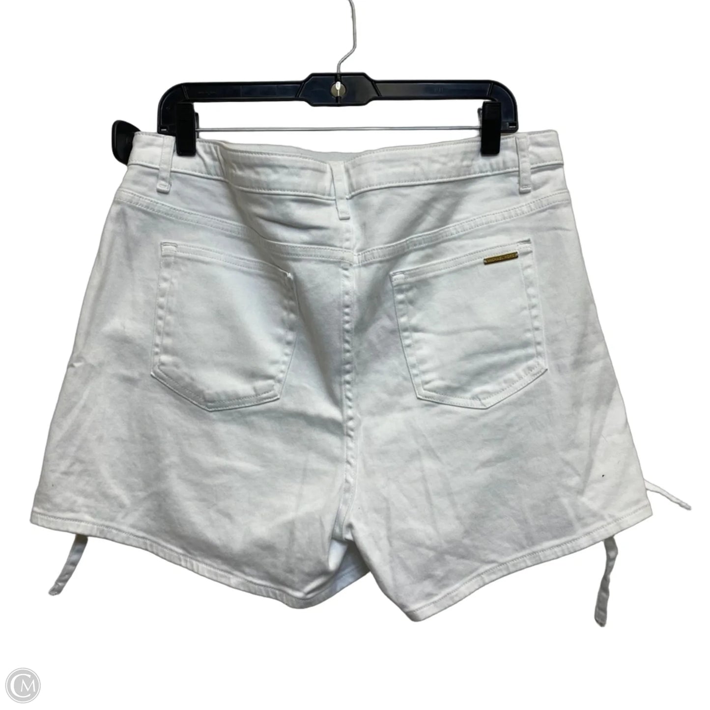 Shorts By Michael By Michael Kors In White, Size: 16