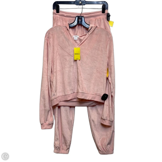 Pants Set 2pc By Forever 21 In Pink, Size: S
