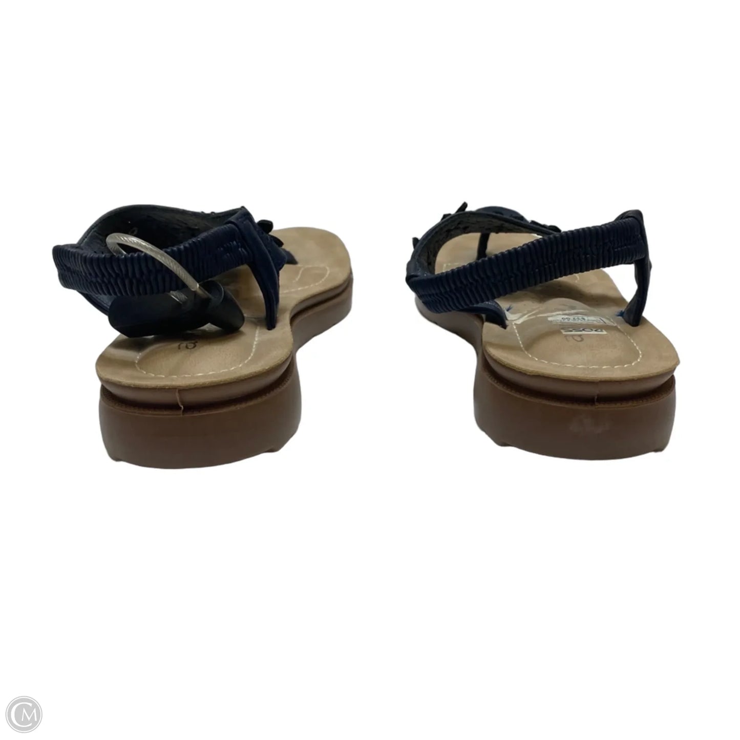Sandals Flats By Annie Comfort In Navy, Size: 5.5