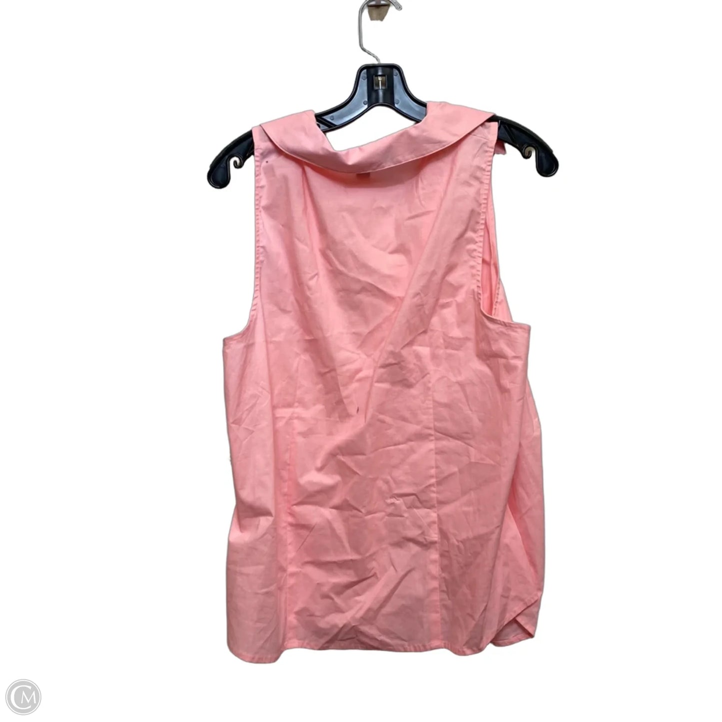 Top Sleeveless By Nine West In Pink, Size: Xxl