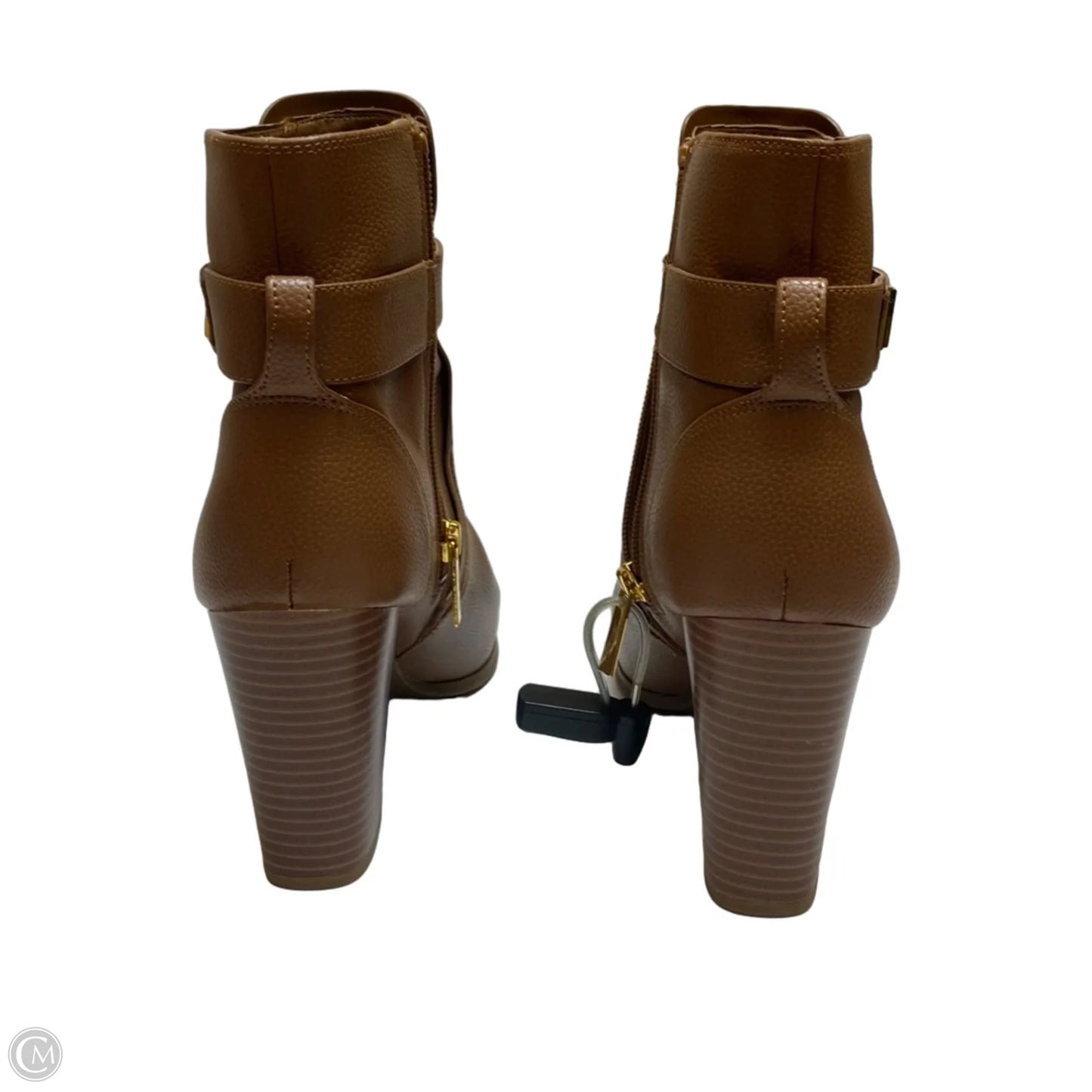 Boots Ankle Heels By Michael By Michael Kors In Brown, Size: 9.5