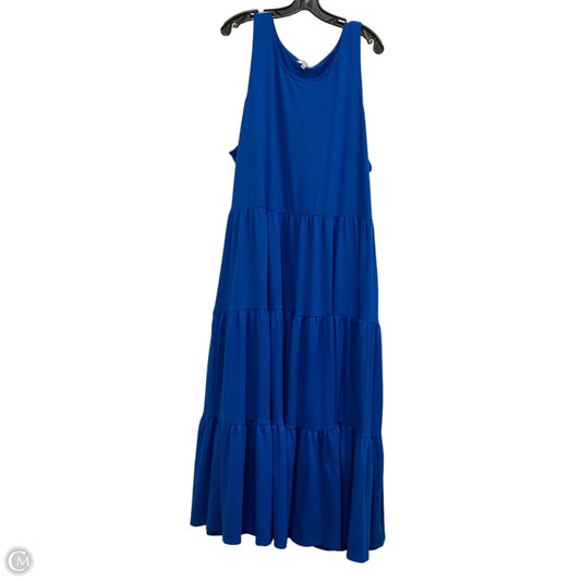 Dress Casual Maxi By Crown And Ivy In Blue, Size: 4x