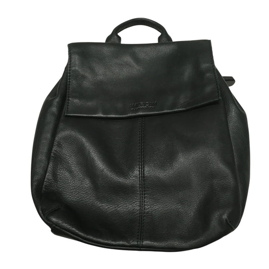Backpack Leather By American Leather Co In Black, Size:Medium