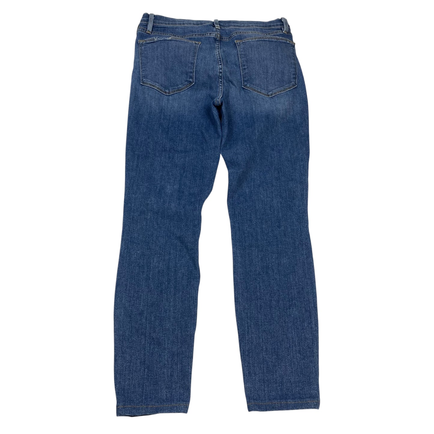 Jeans Designer By Frame In Blue Denim, Size:12