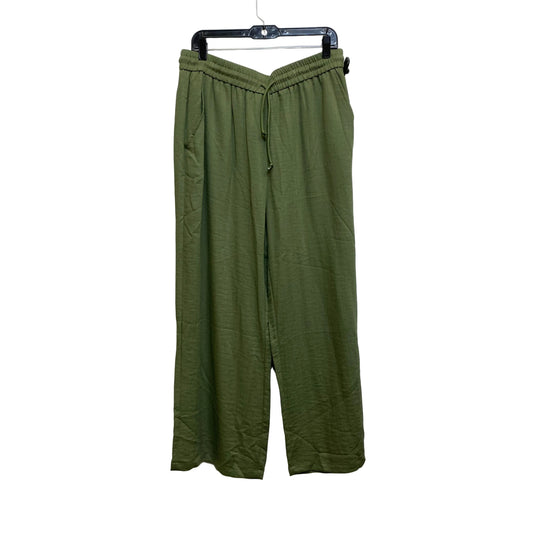 Pants Linen By Halara In Green, Size: Xl