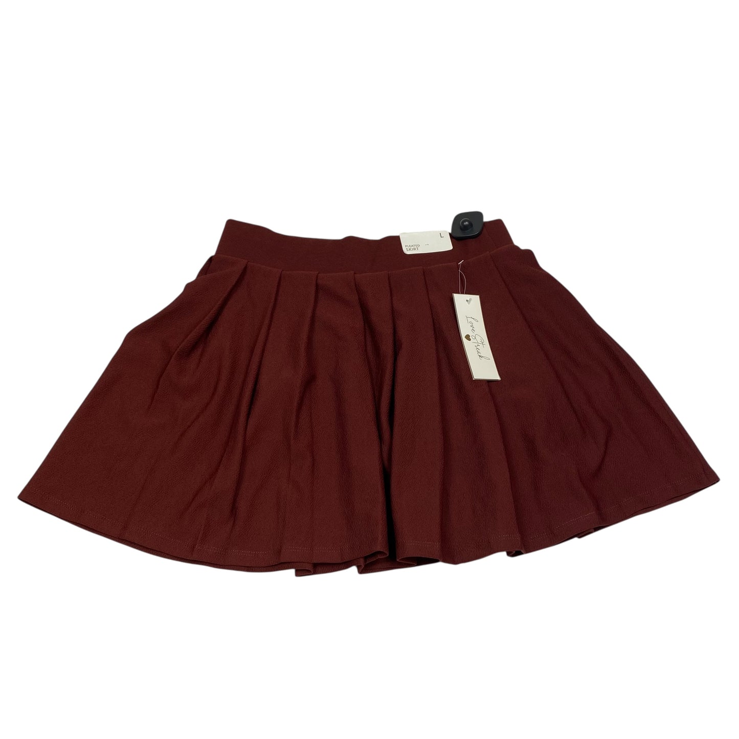 Skirt Mini & Short By Love Streak In Red, Size:L