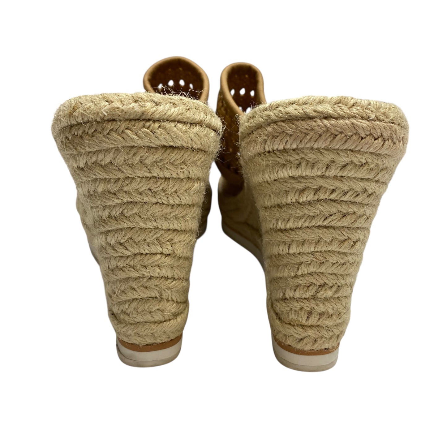 Shoes Heels Wedge By Toms In Brown & Tan, Size:10