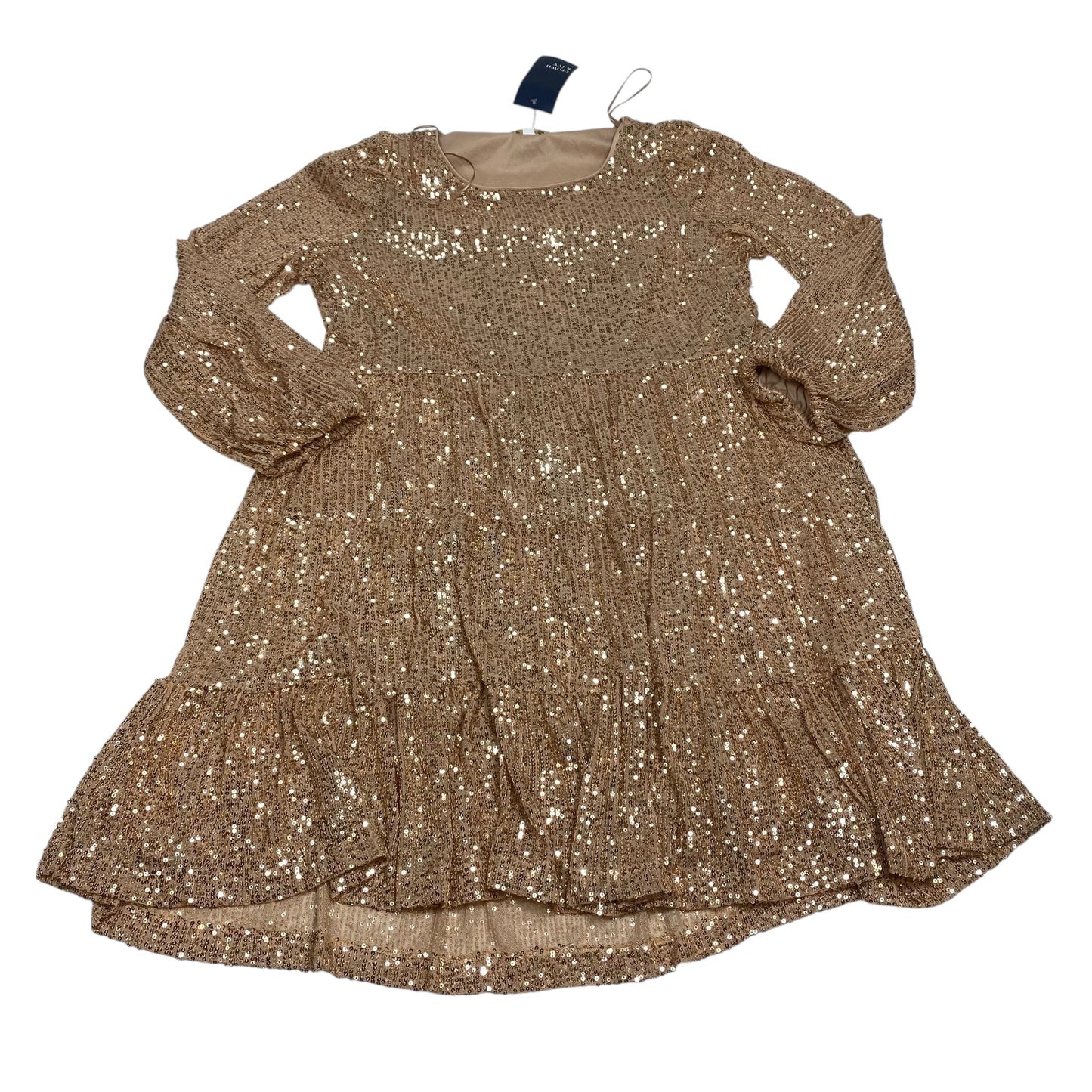 Dress Party Short By Crown And Ivy In Rose Gold, Size:M