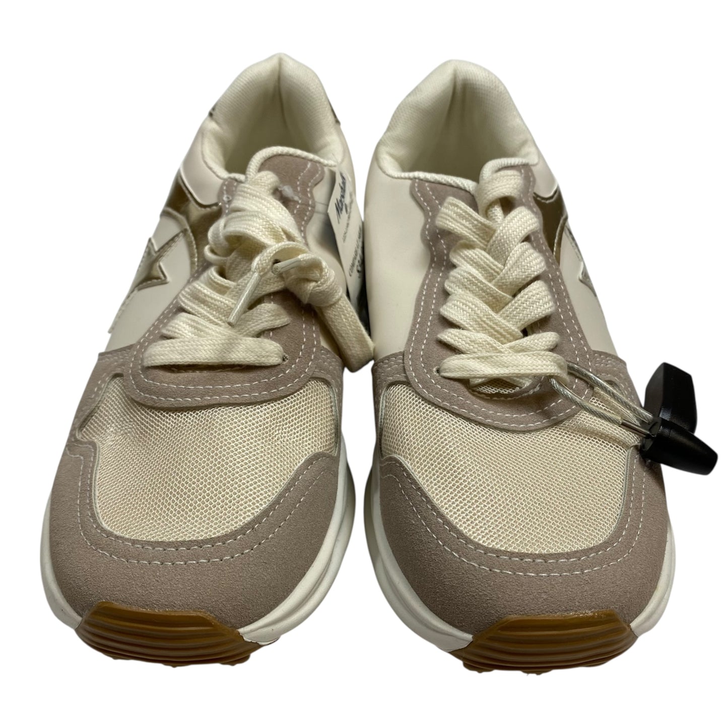 Shoes Sneakers By Vintage Havana In Cream & Tan, Size:8