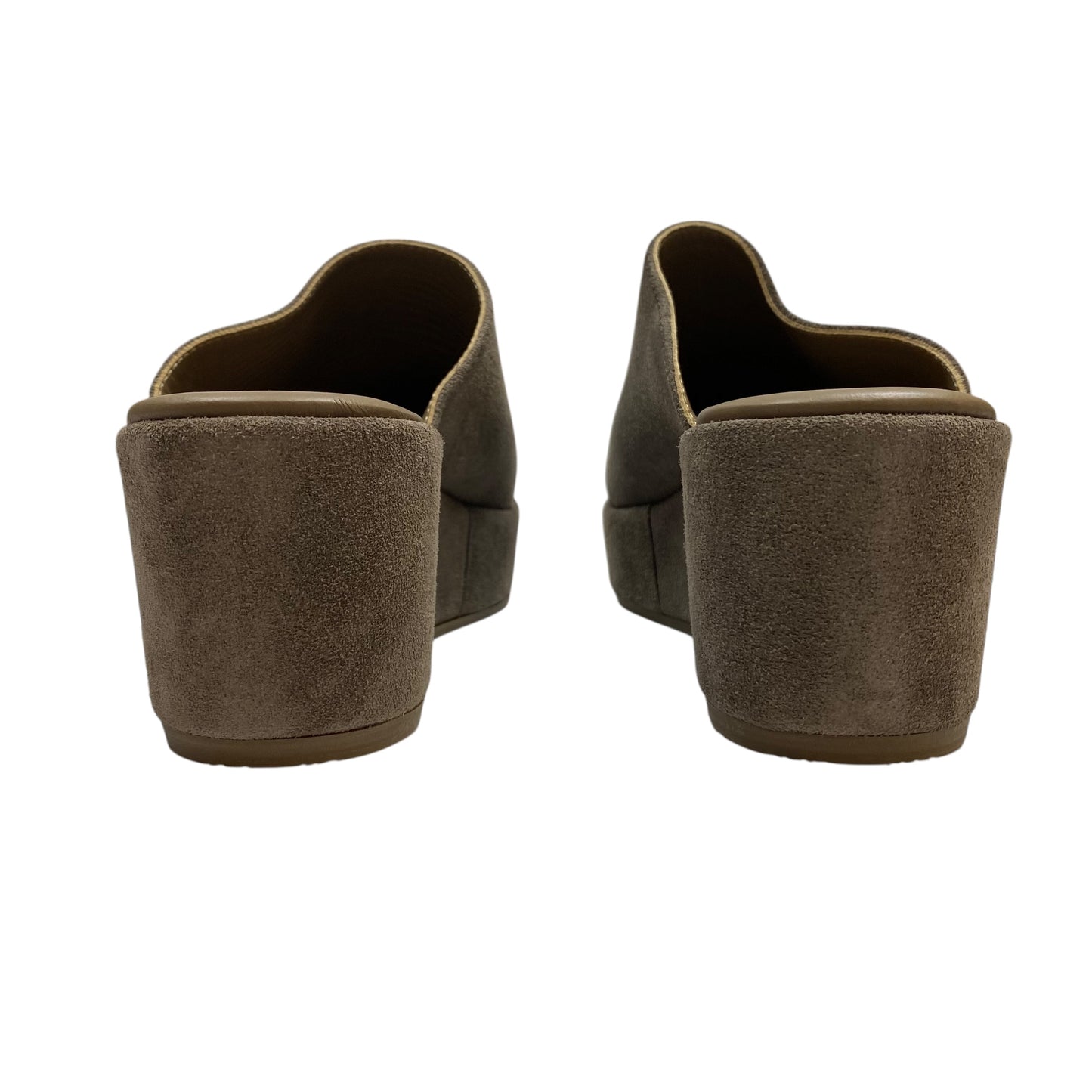 Shoes Heels Wedge By Cordani In Taupe, Size:7