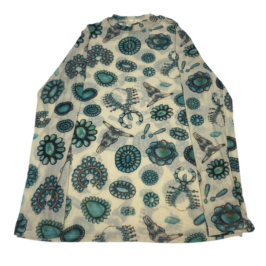 Top Ls By Avery In Green & Tan, Size:M