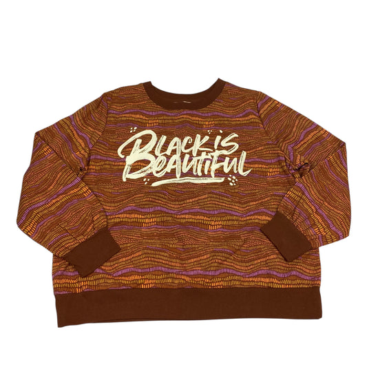 Sweatshirt Crewneck By Target In Brown, Size:Xxl