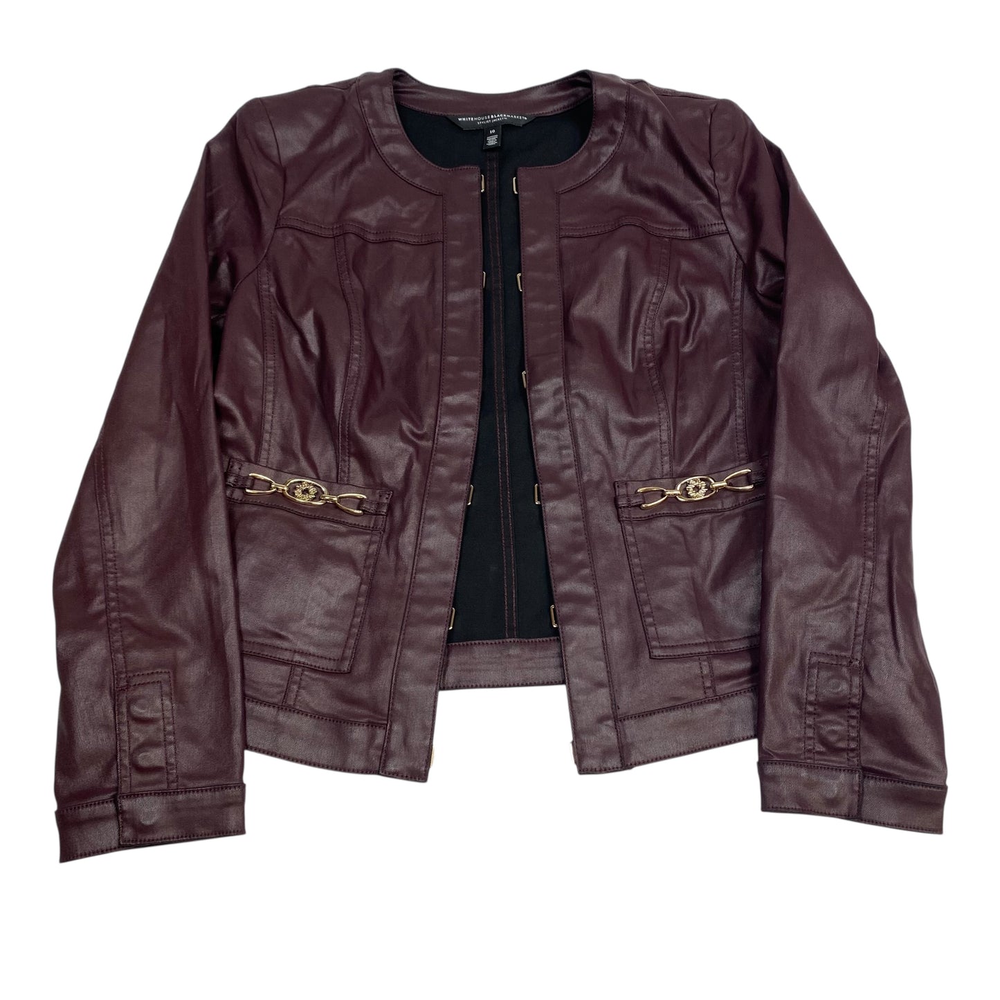 JACKET OTHER by WHITE HOUSE BLACK MARKET in RED, Size:M