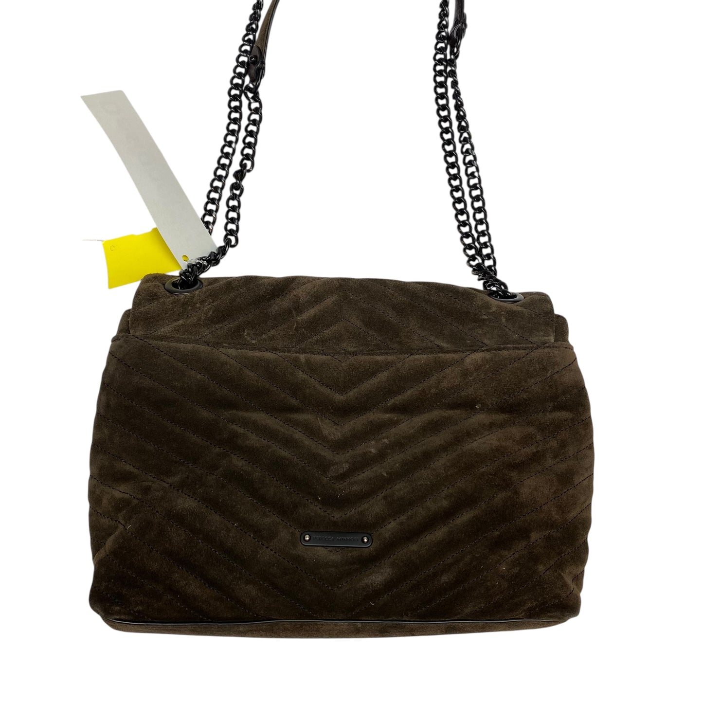 Crossbody Designer By Rebecca Minkoff In Brown, Size:Medium
