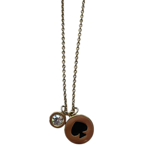 Necklace Designer By Kate Spade In Gold